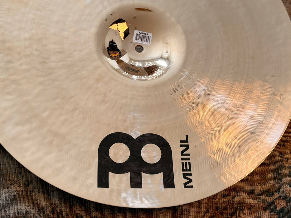 Meinl BYZANCE 20” Heavy Hammered Crash BRILLIANT 2132 g PERFECT! Dark FULL w Shimmer Don't spend $490 To Guess
