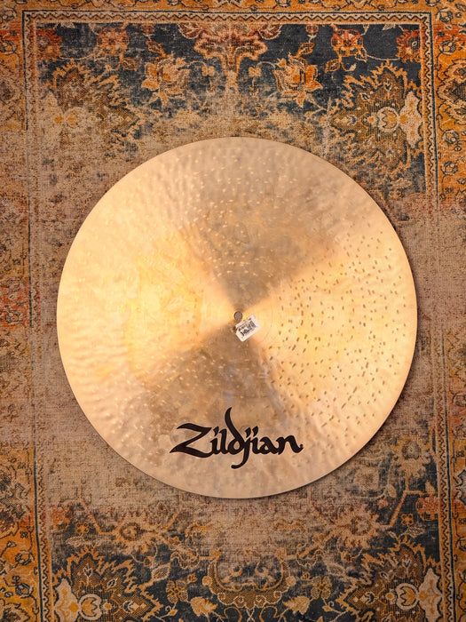 Zildjian K CUSTOM FLAT Ride 20” DARK SMOOTH 2168 g Pinpoint Clean Stick Attack! Don’t Pay $500