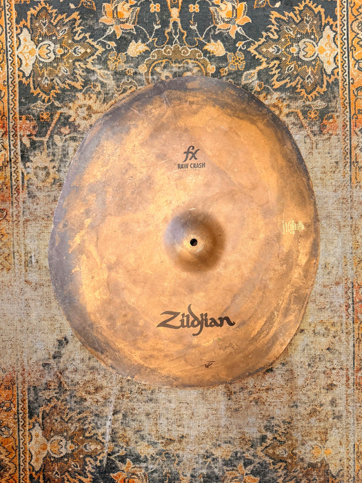 Zildjian FX RAW CRASH 19” or 21” WHATEVER! SMALL BELL at 1928 g Perfect DRY COMPLEX