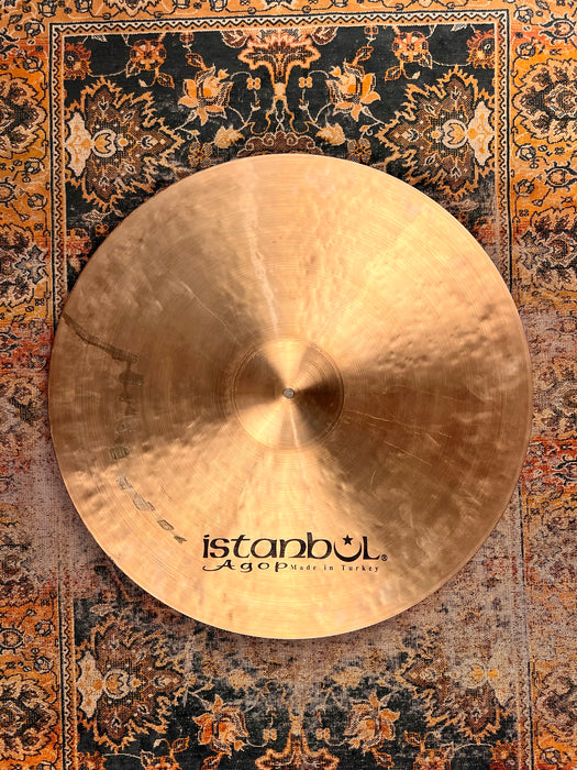 Istanbul AGOP 24” XIST Ride or Crash 3597 g Amazing Shape! Dark and HUGE! Versatile!
