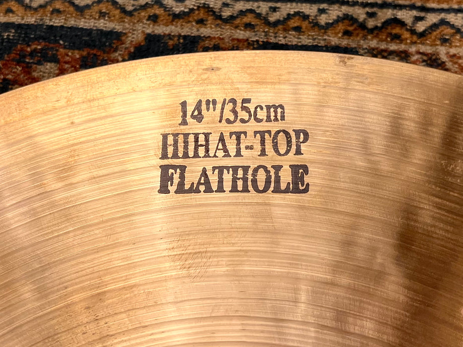 Rare Hand Hammered Istanbul Mehmet QUICK BEAT Hihats 14” 1108 1374 g