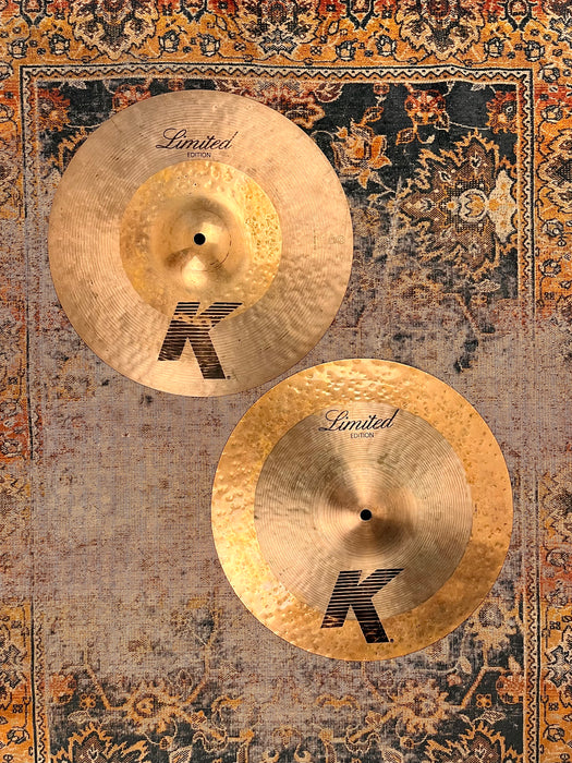 LIMITED EDITION Zildjian K Custom REVERSIBLE HYBRID Hihats 14” 1124 1160 g Akira Jimbo