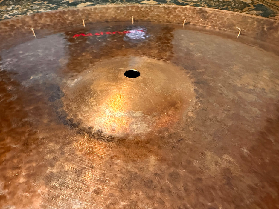 RAW Dry Complex TURK 22” Masterwork China Swish KNOCKER All 18 Rivets! 1628 g Mint!