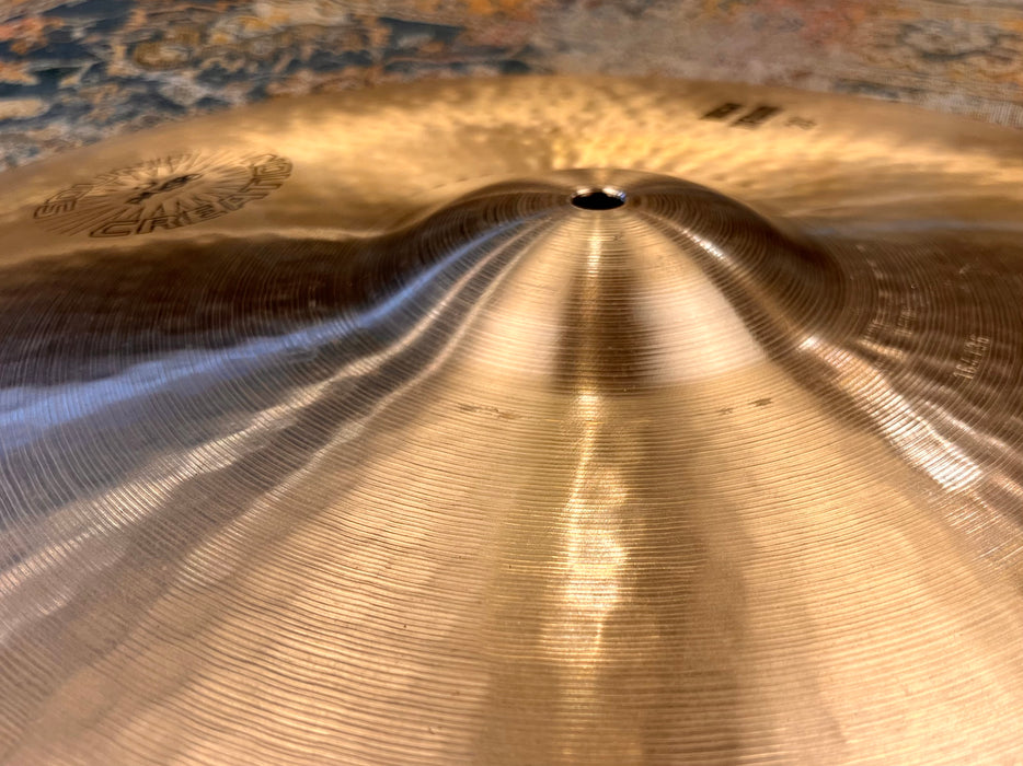 RARE Vintage Paiste Sound Creation BRIGHT MEDIUM RIDE 20” 2529 g SUPER CLEAN Look and TONE