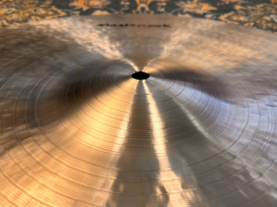 MASSIVE 2 FOOT Paperthin Masterwork Dodecagon JAZZ MASTER 24” Crash Ride 2198 g PERFECT