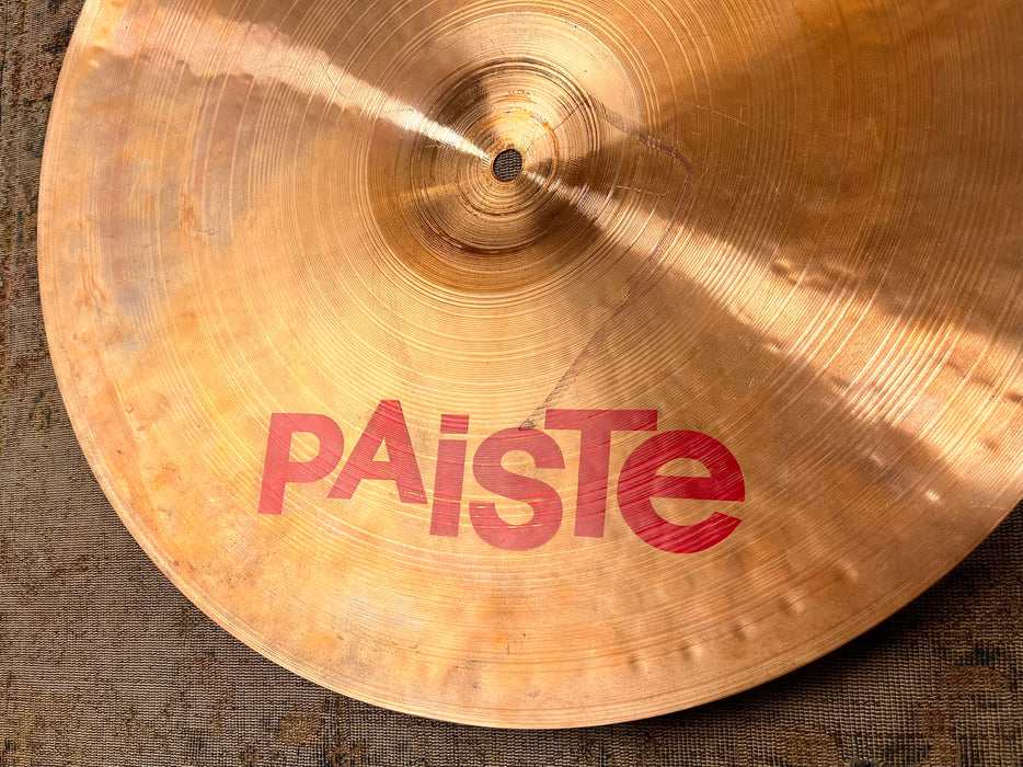 BONHAM Paiste 2002 Ride 18” 1780 g CLASSIC TONE Discontinued! VERY RARE