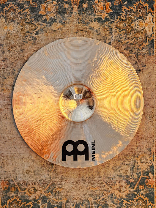Meinl BYZANCE Medium Crash 18” BRILLIANT 1522 g PERFECT! Super Dark With Shimmer. Don't spend $420 on a guess.