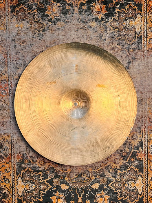 AMAZING LUSH 1950s Vintage ZILDJIAN 20" DARK Ride or Crash GORGEOUS 2050 g Sounds Awesome Versatile