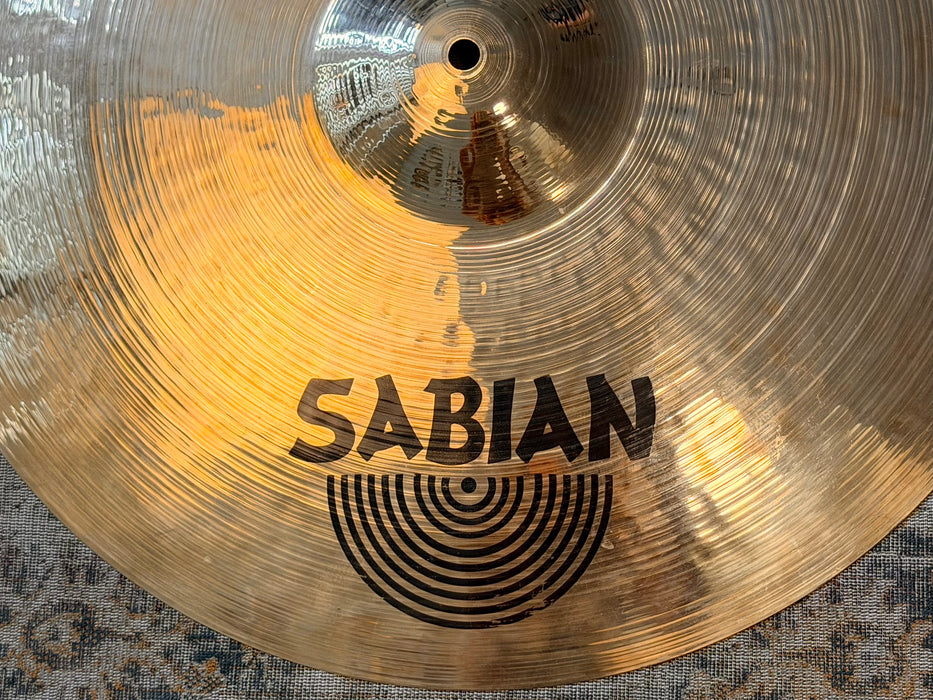 RARE Sabian HH Hand Hammered BOUNCE RIDE 20” in BRILLIANT FINISH! Immaculate! 2388 g Smooth SHIMMERING!