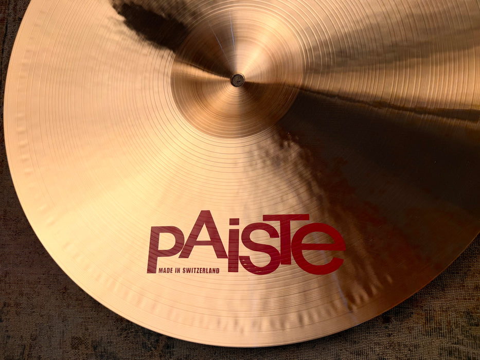Paiste 2002 MEDIUM 20” Crash Ride PERFECT! Famous FULL Iconic Tone! 2036 g Don’t Pay $470!
