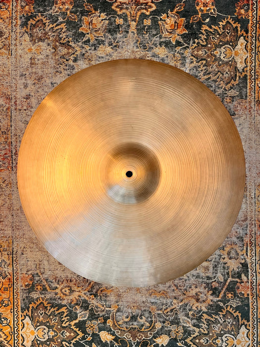 BIG Light 1960s Vintage Zildjian 22” Light Crash Ride 2772 g Complex Full Crash GORGEOUS! Versatile