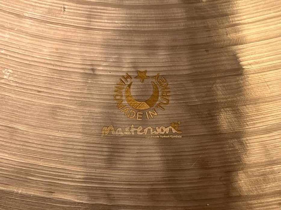 ALL 18 RIVETS Masterwork Jazz Master SWISH KNOCKER 22” China 1750 g