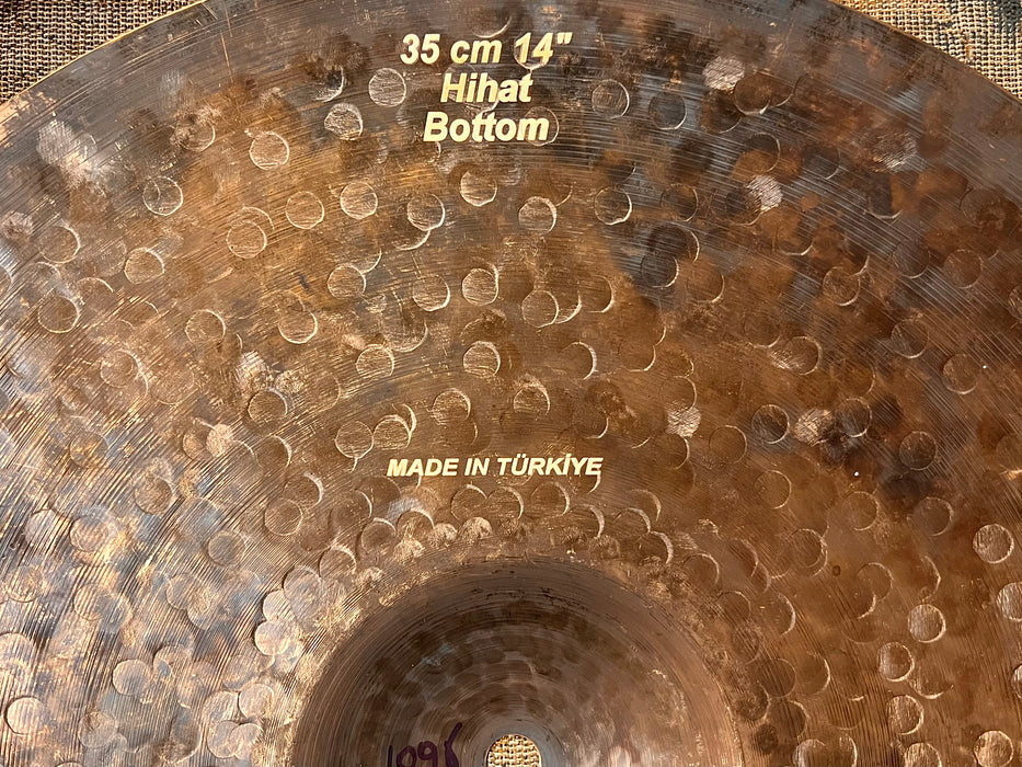 Dry Complex Bosphorus Black Pearl 14” Hihats 890 1098 g PERFECT More Refined Turk Tone