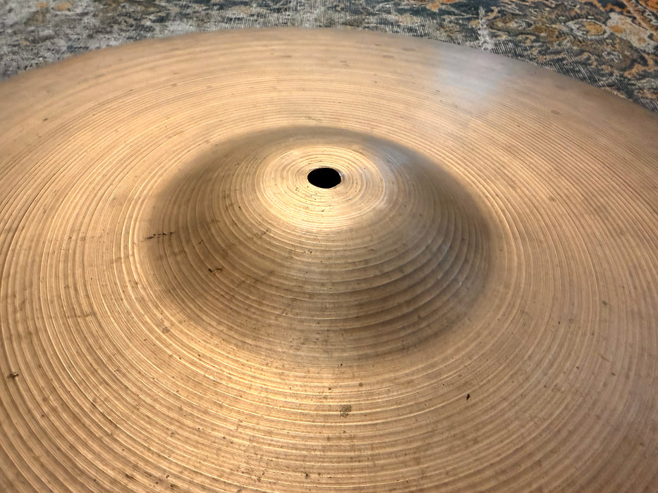 THIN DRY COMPLEX Vintage Zildjian 1950s 22” Ride ONLY 2585 g Hand Hammered Old School Gorgeous!