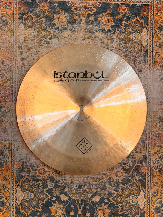 ISTANBUL AGOP 22” TRADITIONAL China Swish PAPER THIN Harder To Find ONLY 1684 g PERFECT
