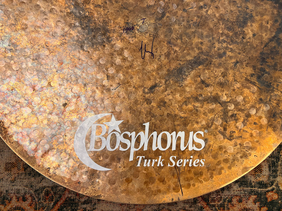 DRY Unlathed Bosphorus THIN TURK FLAT Ride 20” ONLY 1700 g Perfect