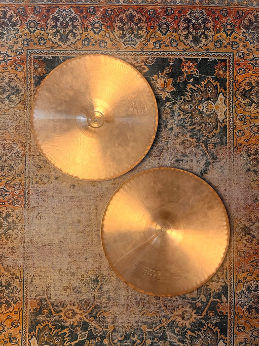 Light THIN PAISTE 404 14” Heavy Hi Hats 798 1010 g Very Responsive Whispy!