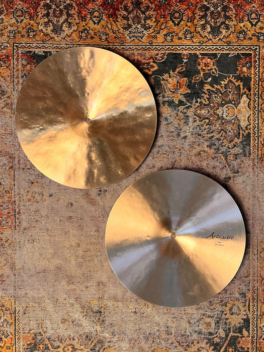 Sabian ARTISAN Hihats 13” DARK & ULTRA CRISP! PERFECT! 852 1268 g Versatile! Amazing Hihats!