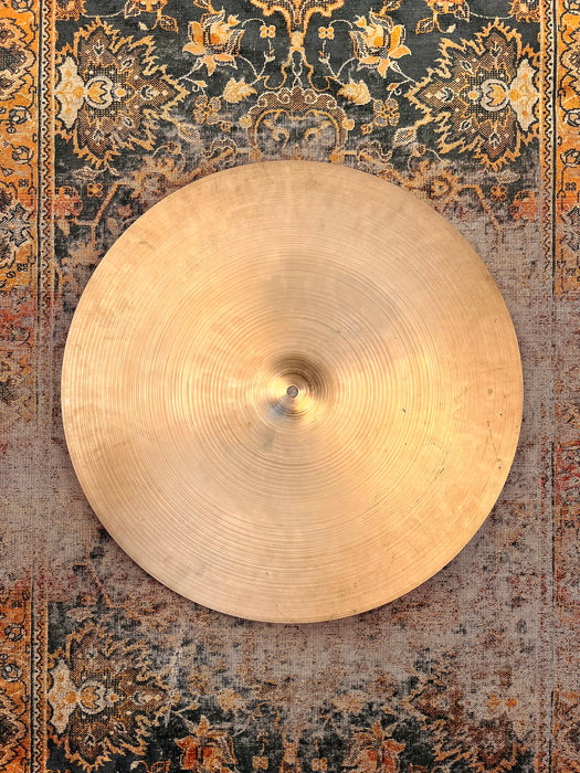 Discontinued Vintage Zildjian MINI CUP Ride 20” 2588 g Controlled Focused Definition! Almost FLAT