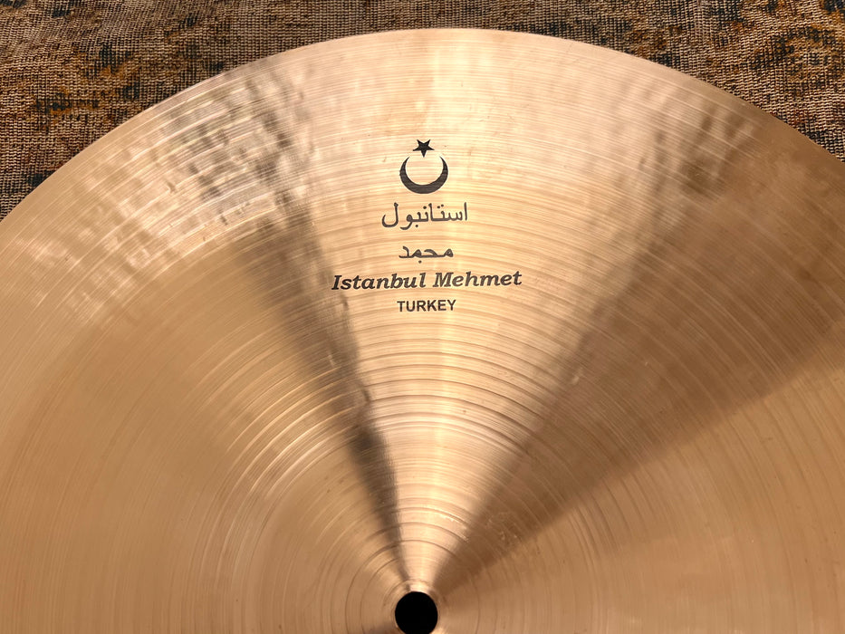 Istanbul Mehmet NOSTALGIA Crash 18” 1314 g VERY THIN! Warm Glowing Tone! Perfect! Responsive!