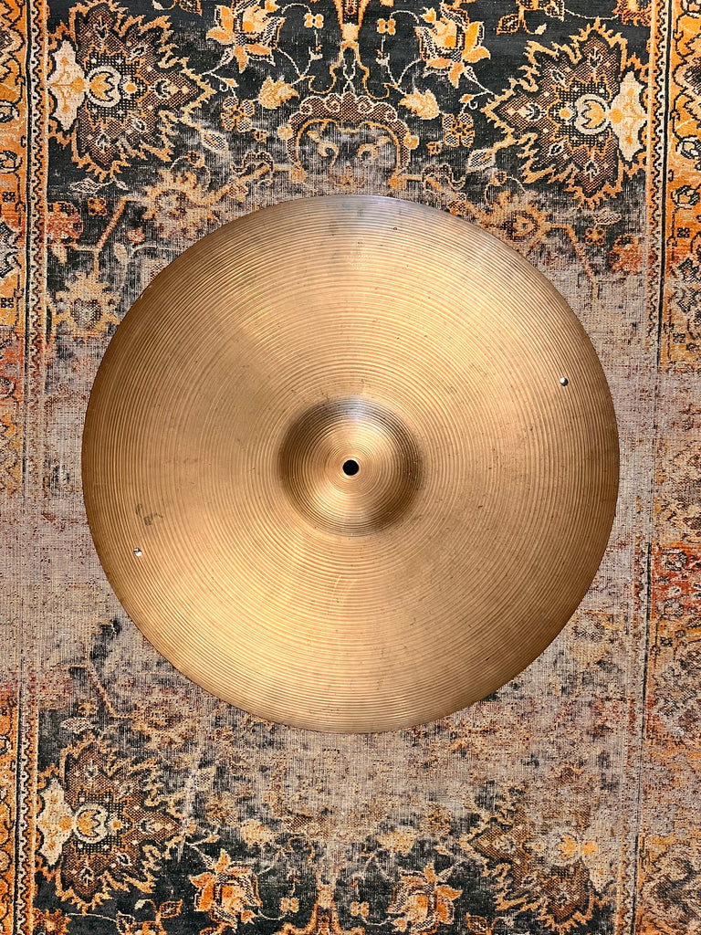 Vintage Zildjian 1960s 20” Ride 2312 g Sizzle Attack + Light Wash