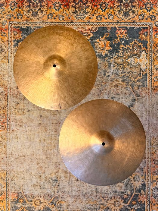Vintage Zildjian ISTANBUL K HIHATS 14” 758 954 g The REAL DEAL! Perfect Elixir of DRY & COMPLEX