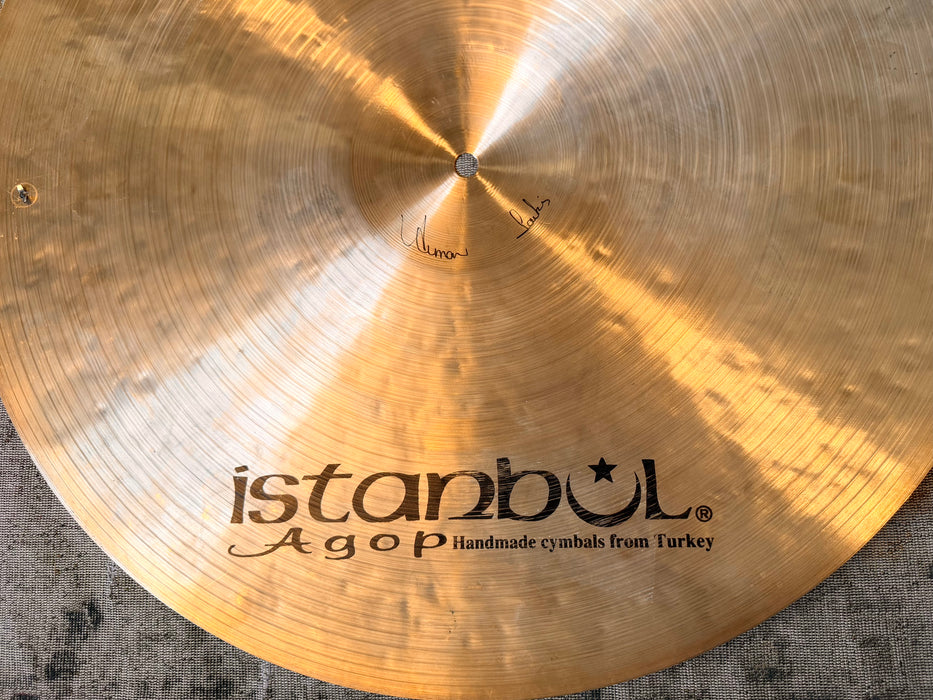 ISTANBUL AGOP 21” MEL LEWIS Ride Sizzle Ultra Warm Crashable! Gorgeous! 2042 g Mellowed
