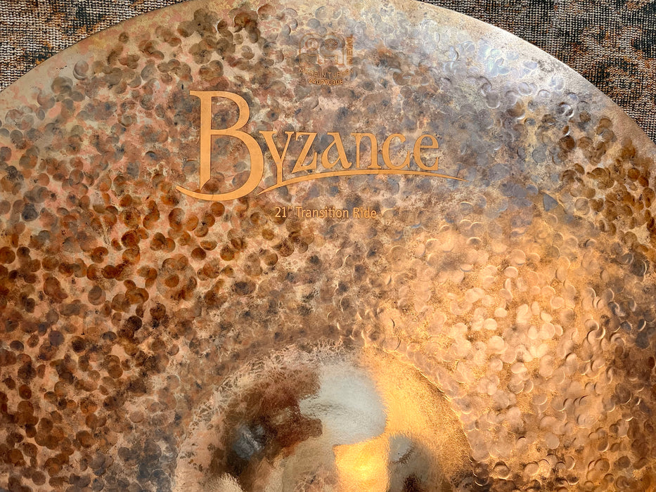 MEINL BYZANCE 21" TRANSITION RIDE 2350 g IMMACULATE In Bag! Mike Johnston! Why Pay $540?