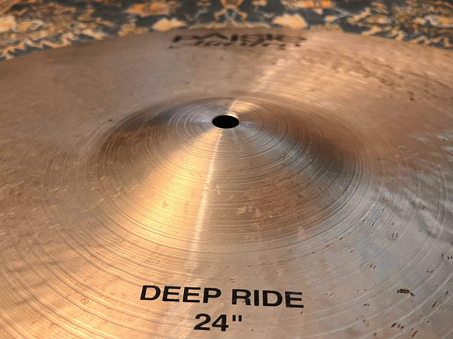 JR ROBINSON’S PERSONAL JR Robinson PAISTE Signature 24” Masters DEEP Ride SIGNED! 4274 g
