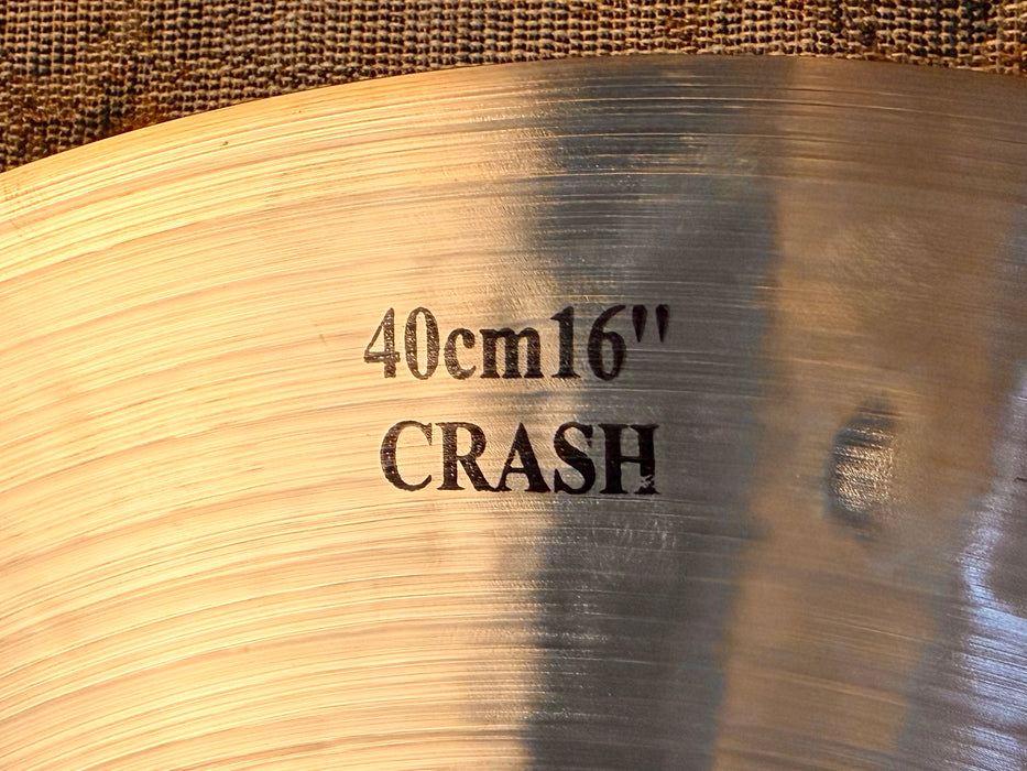 VERY DARK COMPLEX ISTANBUL Mehmet Hamer 16” CRASH 964 g PERFECT! Opens Quick Fast Decay!