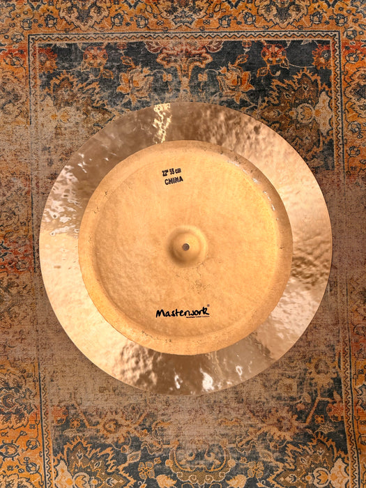 HUGE WIDE EDGE Massive 22” Masterwork China Swish 1686 g Super Old School Responsive COMPLEX!