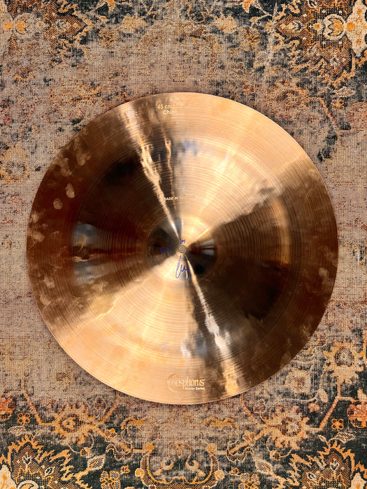Unique Bosphorus NOVO PROTOTYPE 18” Master Effects China 1010 g MELLOW! Inverted Effects