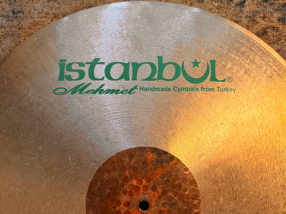 ISTANBUL Mehmet HORACIO EL NEGRO FLAT RIDE 22” Sizzle Immaculate! Stunning! Controlled! Ultra Mellow! 2418 g