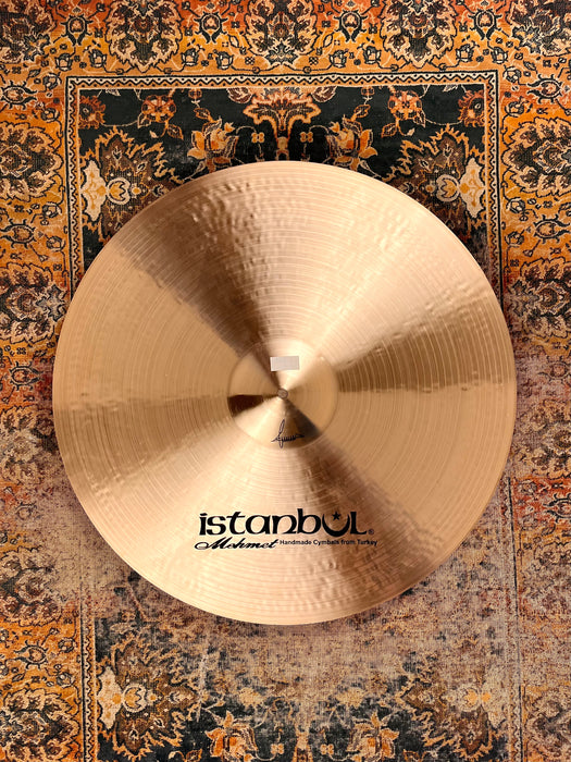 VERSATILE ISTANBUL Mehmet 24” Big Ride 3452 g IMMACULATE Crash Ride DARK! Glorious