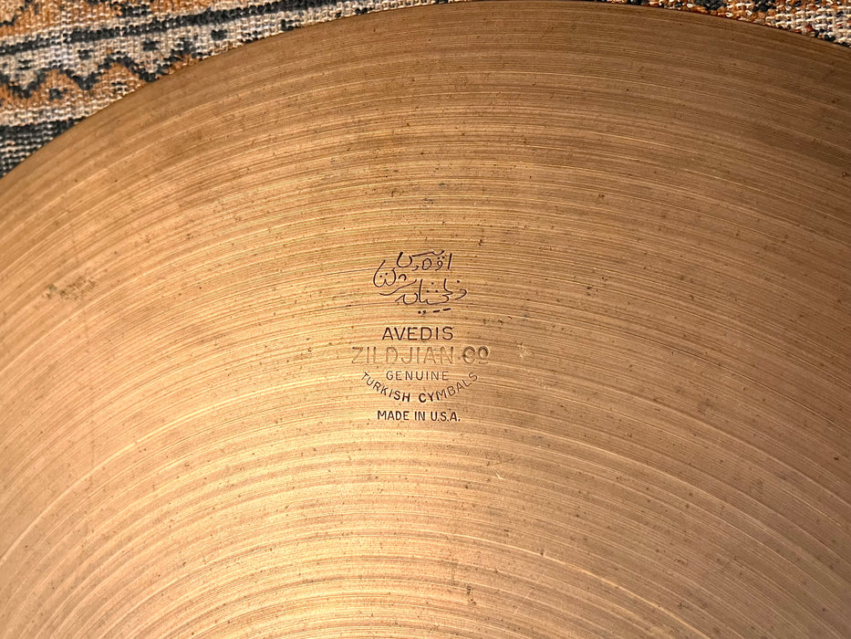 Vintage Zildjian 1960s PAPER THIN 15” Hihats 954 970 g Gorgeous LIGHT AIRY DRY Tone! RINGO 15s!