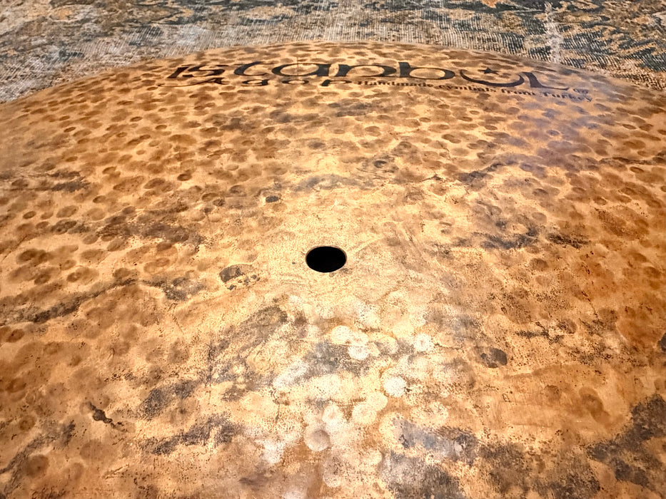 Istanbul AGOP TURK Flat Ride 20” at a THIN 1795 g DARK Dry Very Controlled! Amazing Organic FLAT!