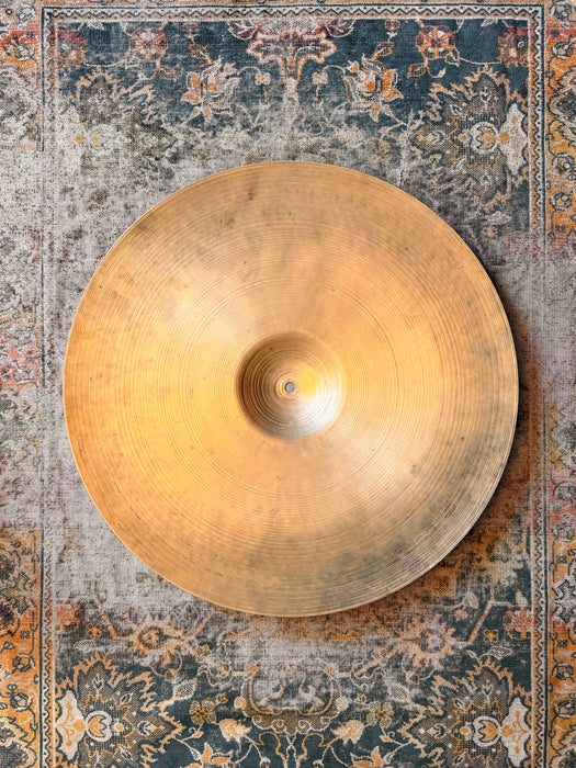 1950s Vintage ZILDJIAN 20" DARK Ride or Crash GORGEOUS! Sounds Awesome Versatile! 2285 g