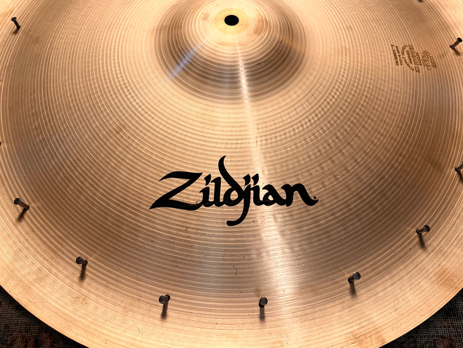 Zildjian Swish Knocker 22” China Pang PERFECT IN BAG! 2382 g 400th ANNIVERSARY Stamp! MINT!