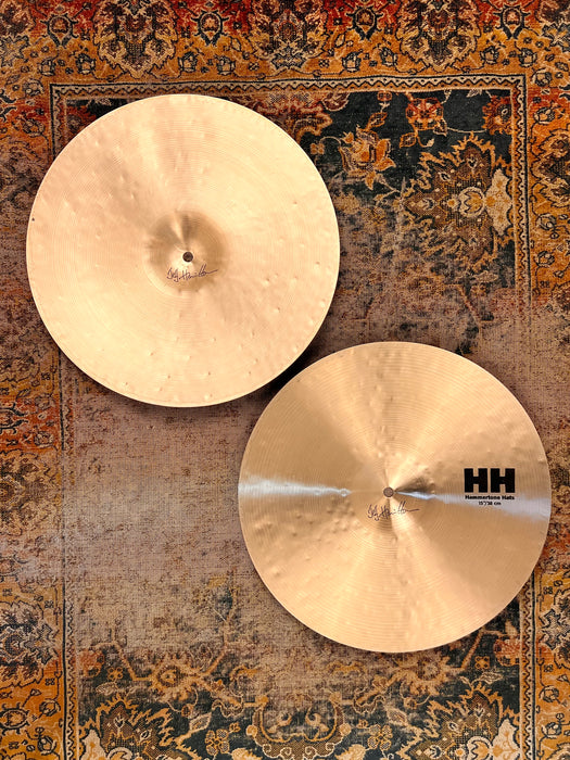 Sabian HAMMERTONE HATS 15” HH Hihats 950 1340 g MINT New Jeff Hamilton! DON’T PAY $800!
