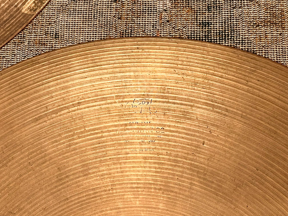 THIN 1960s Vintage Zildjian 14” EARLY New Beat Hihats 816 1161 g LIGHT COMPLEX! Sound Incredible!