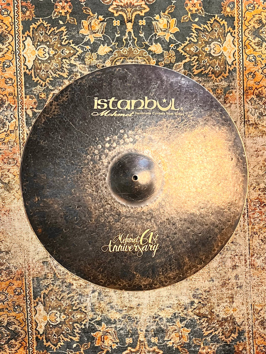 RARE DARK 24” Istanbul Mehmet 61st Anniversary Ride 2784 g Absolutely Incredible Sounding! Smooth