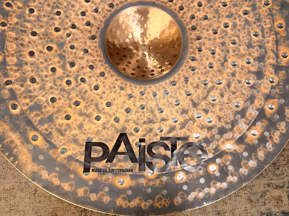 Paiste DARK ENERGY Ride MARK II 21” 2595 g Gorgeous Sounding! Crashable