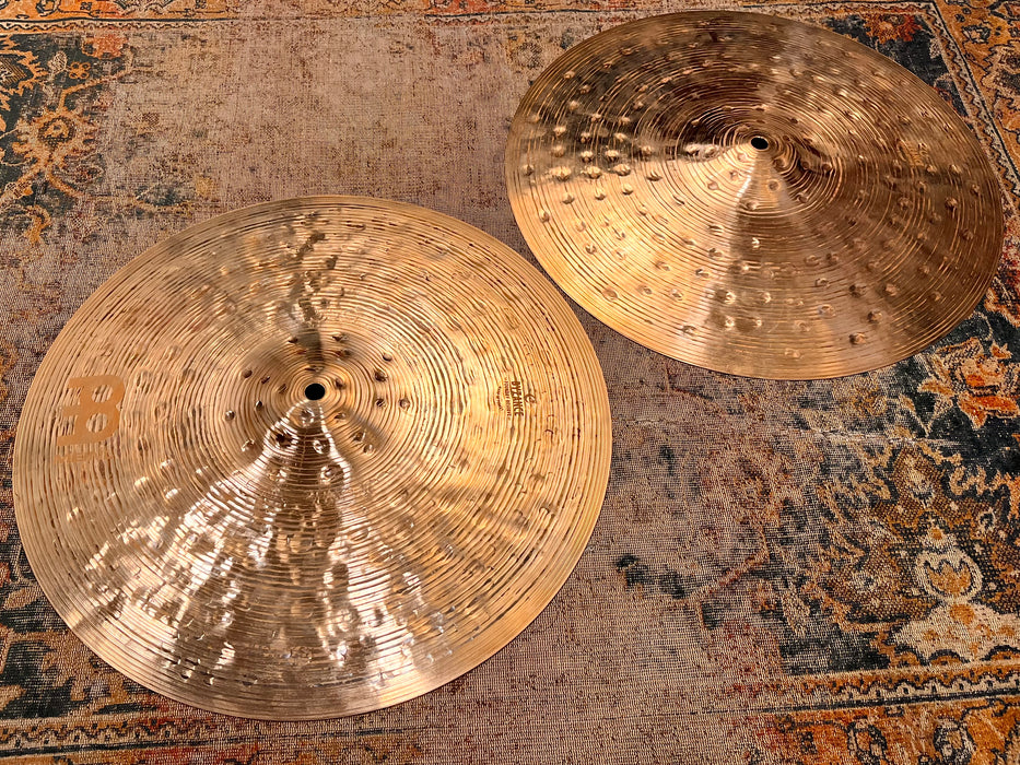 Meinl BYZANCE FOUNDRY RESERVE 15” Hihats DARK Complex Low! 925 1300 g SUPER CLEAN!