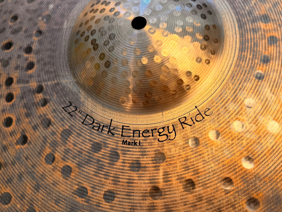 Paiste DARK ENERGY Mark I 22” Ride IMMACULATE Cond! DRY & DARK! Versatile! 3046 g WHY PAY $914?