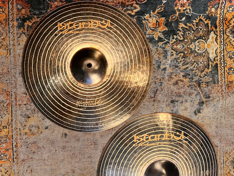 Dark Dry Istanbul Mehmet Kirkor K 14” Hihats 980 1230 g IMMACULATE Unique Black Gold! Controlled!