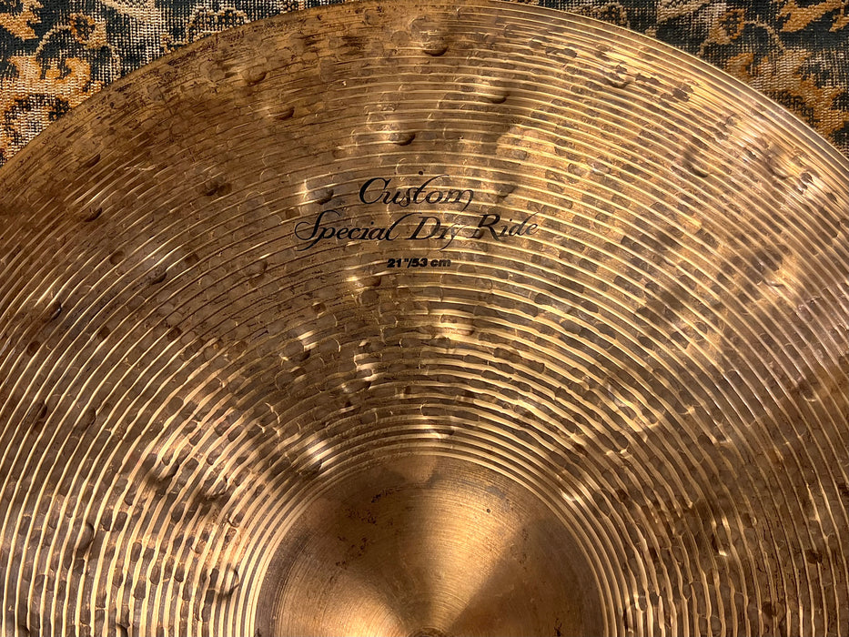 DRY COMPLEX Zildjian K CUSTOM Special Dry Ride 21” 2508 g CLEAN Don’t Pay $500