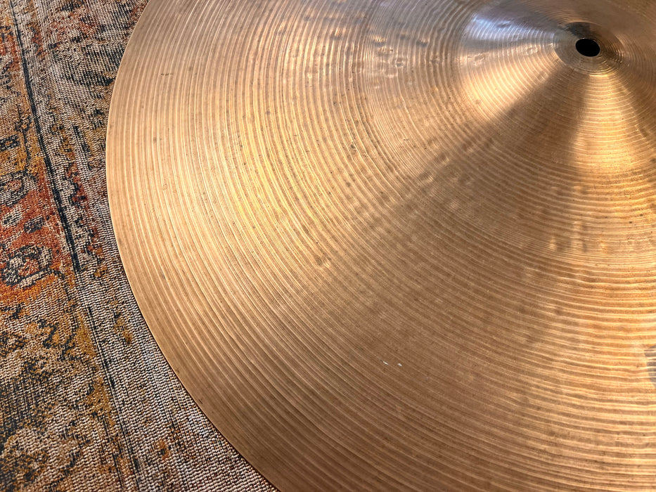 EARLY Vintage SABIAN HH Hand Hammered 21” Heavy Ride 3298 g CANADIAN K Dark Defined