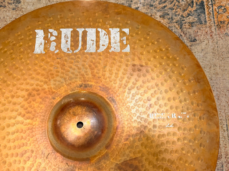 THE FAMOUS ORIGINAL 1981 Paiste RUDE Ride Crash 3181 g STEWART COPELAND! The SOUND!