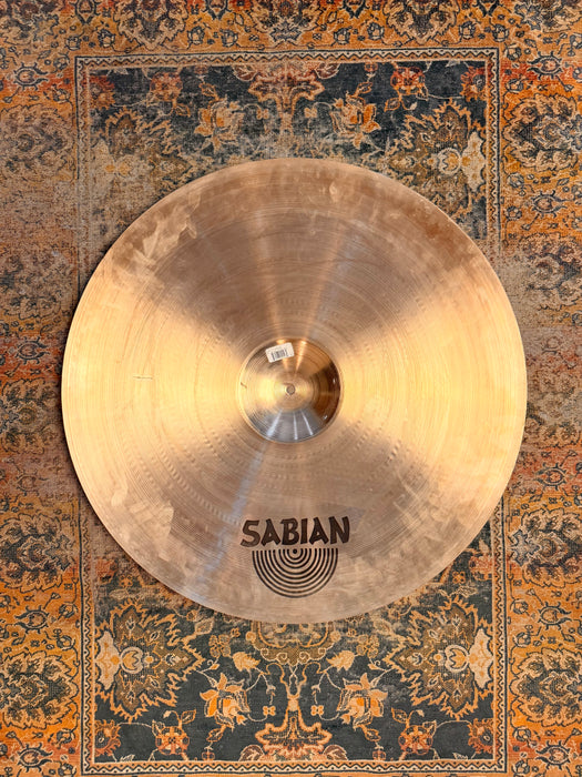 RARE Sabian 24” METAL RIDE AAX CLEAN! Extremely STRONG DRY DEFINITION! Massive BELL! 4974 g