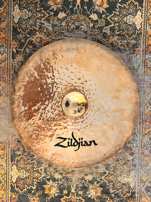 RARE Zildjian RARITIES PROTOTYPE K DARK THIN 21” Brilliant Ride 2462 g IMMACULATE! Shimmering